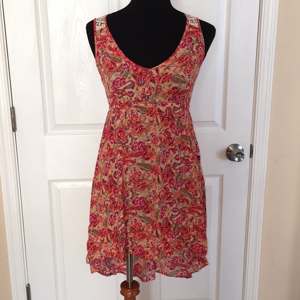 Eyeshadow Hi-low Floral Sumner Dress